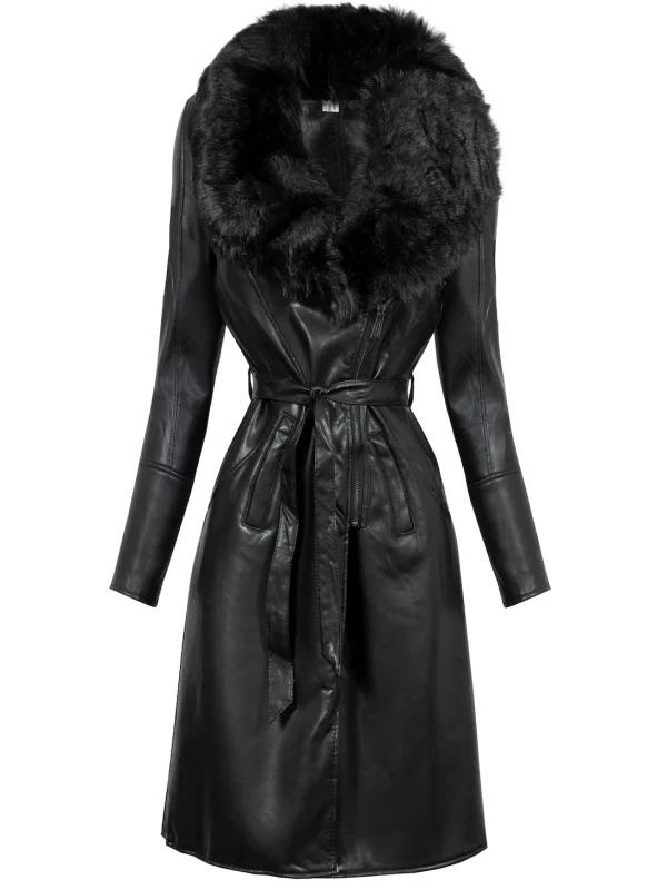 RYLEIGH LEATHER JACKET black