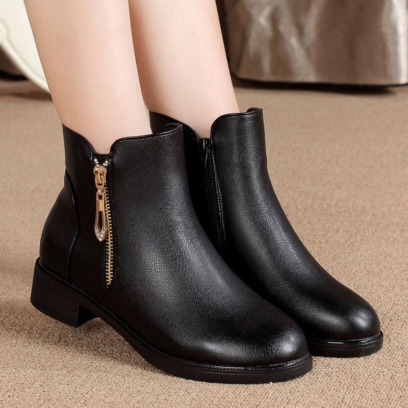 Botines de cuero