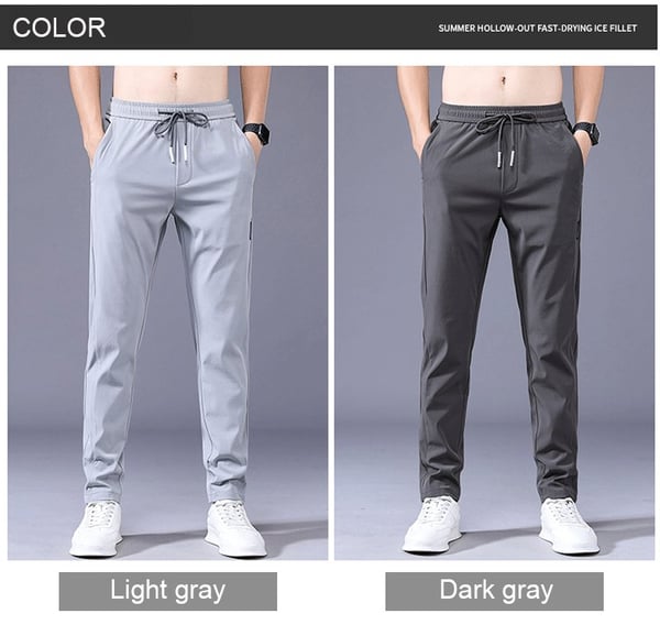 Pantalón elástico de secado rápido para hombre(Compra 3 envío gratis)