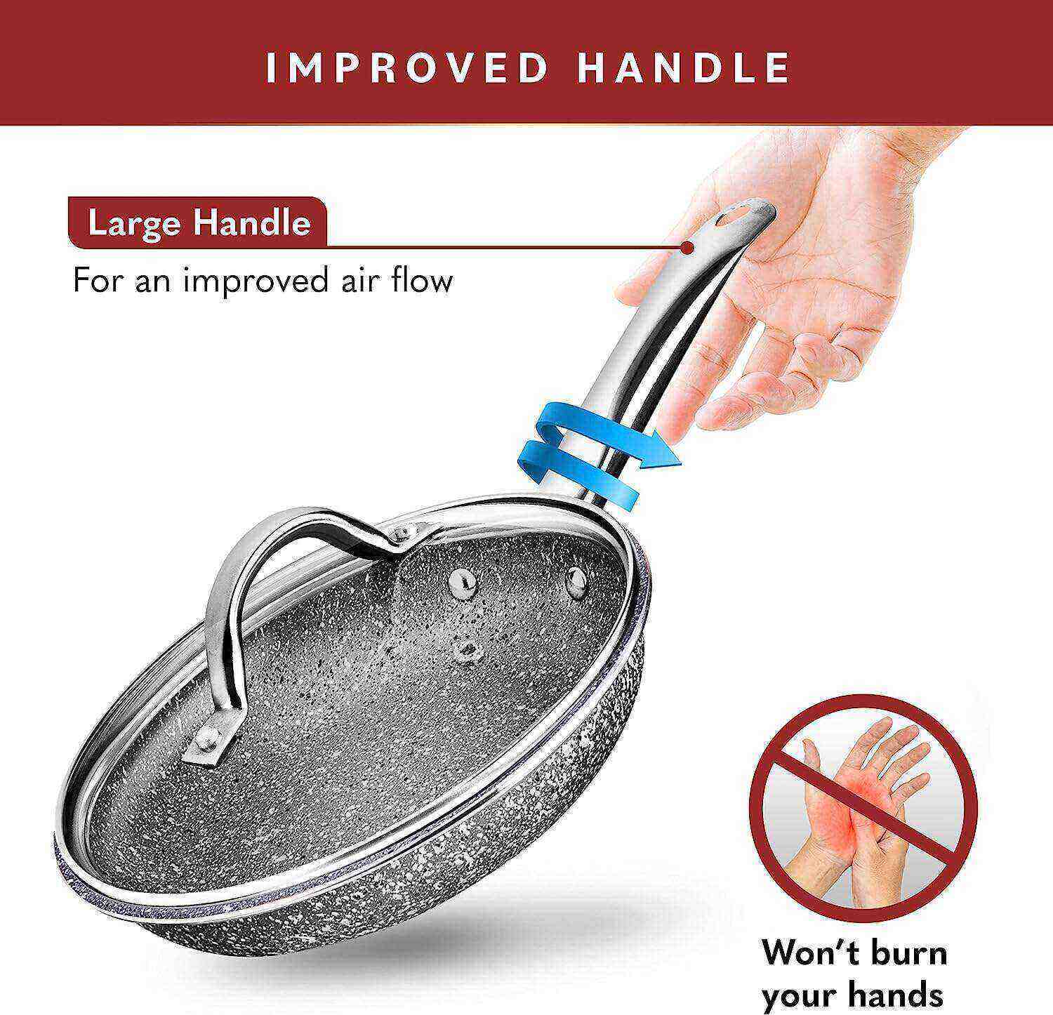 Juegos de utensilios de cocina de granito Juego de ollas y sartenes antiadherentes Juego de utensilios de cocina de 23 piezas Juego de utensilios de cocina de inducción Juego de ollas y sartenes de inducción para cocinar Juego de sartenes Juego de ut