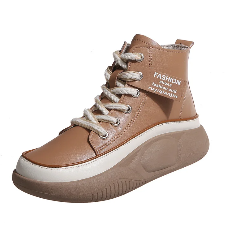 Botas Martin de suela gruesa para mujer