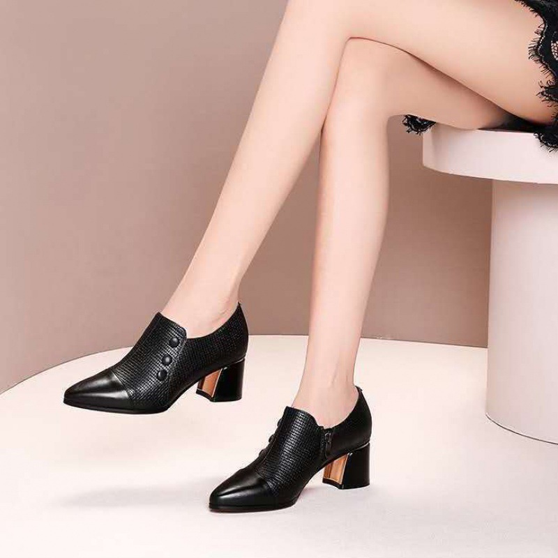 Zapatos Mujer Piel Suela Blanda 🔥