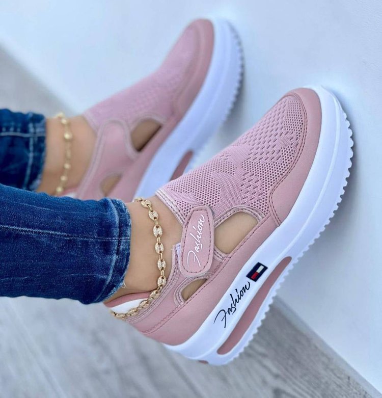 Zapatillas de deporte de primavera 2023 para mujer, zapatos deportivos informales transpirables