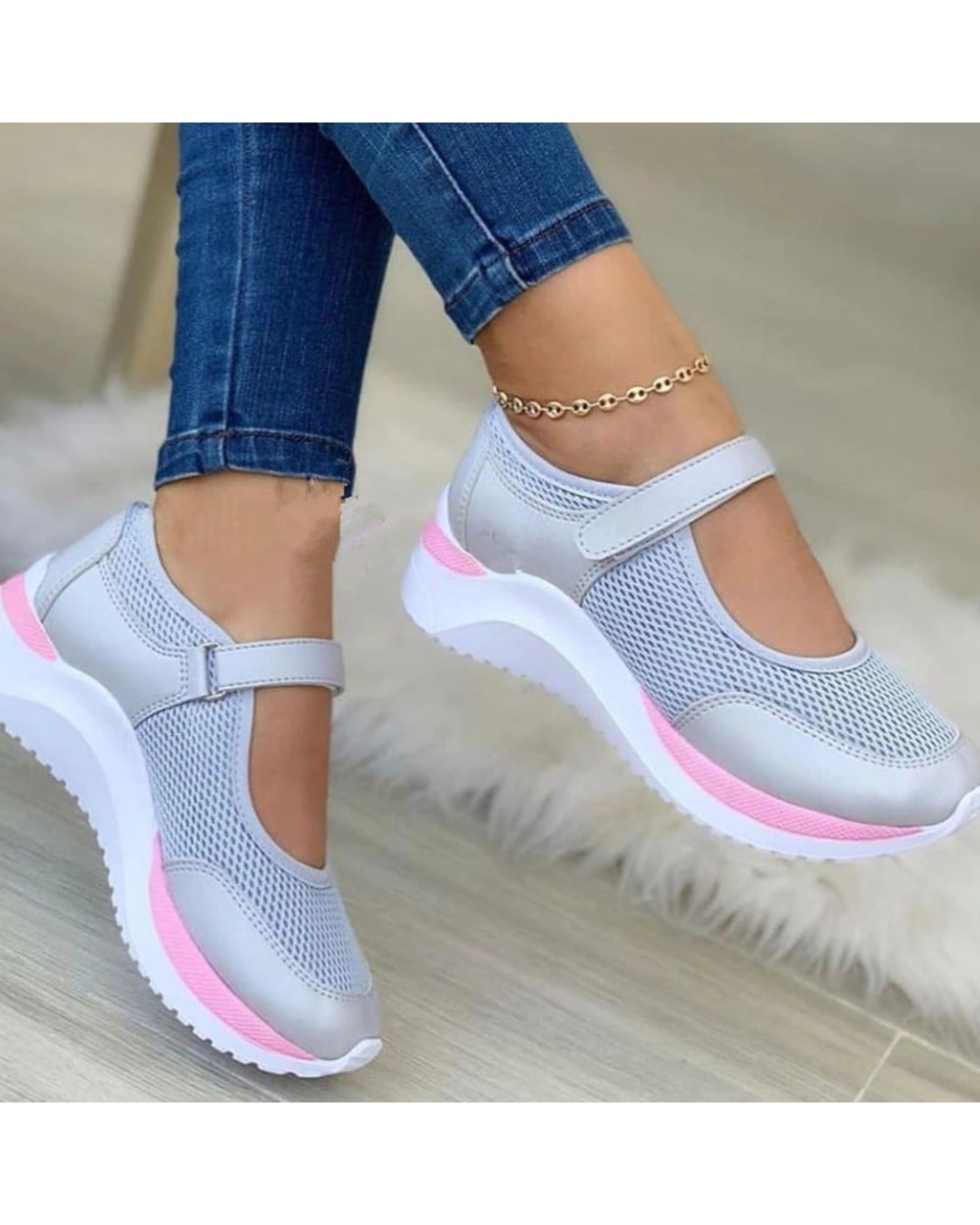 40% DE DESCUENTO SOLO HOY - Zapatillas casuales de malla para mujer Verano 2022