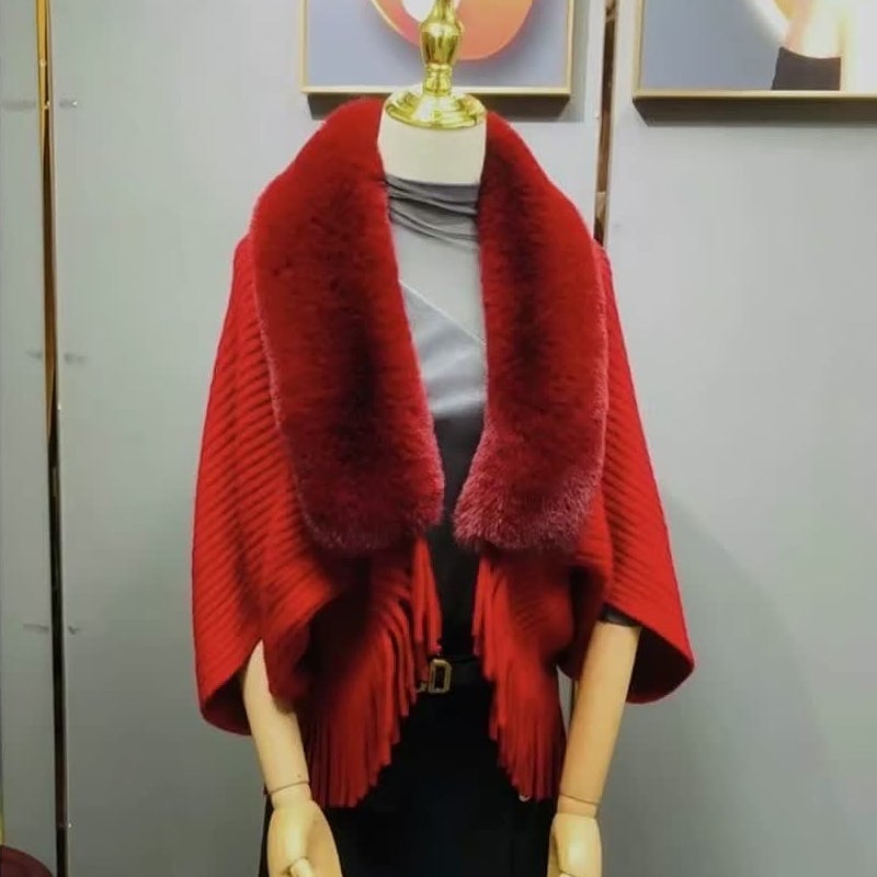 (💗Special Offer - 50% Off) Knitting Thick Women's Loose Shawl 💥💥