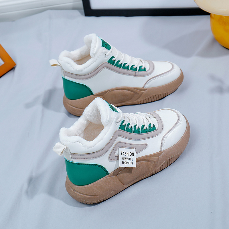 Botas Martin de Cuero de Suela Gruesa para Mujer