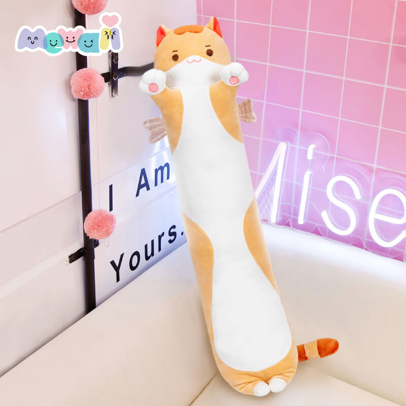 Loooong Family Long Cat Kitten Stuffed Animal Kawaii Plushies