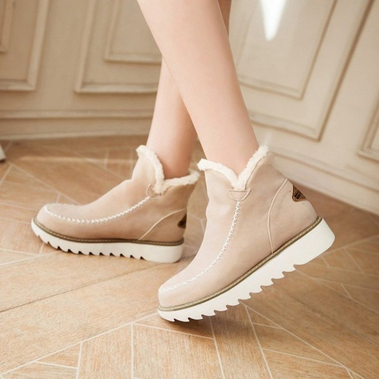 Botas de nieve clásicas antideslizantes para mujer