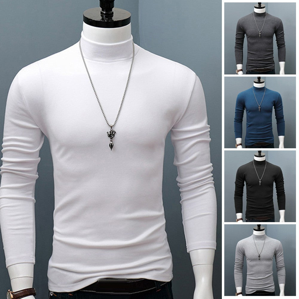 Camiseta Térmica Cuello Alto Algodón