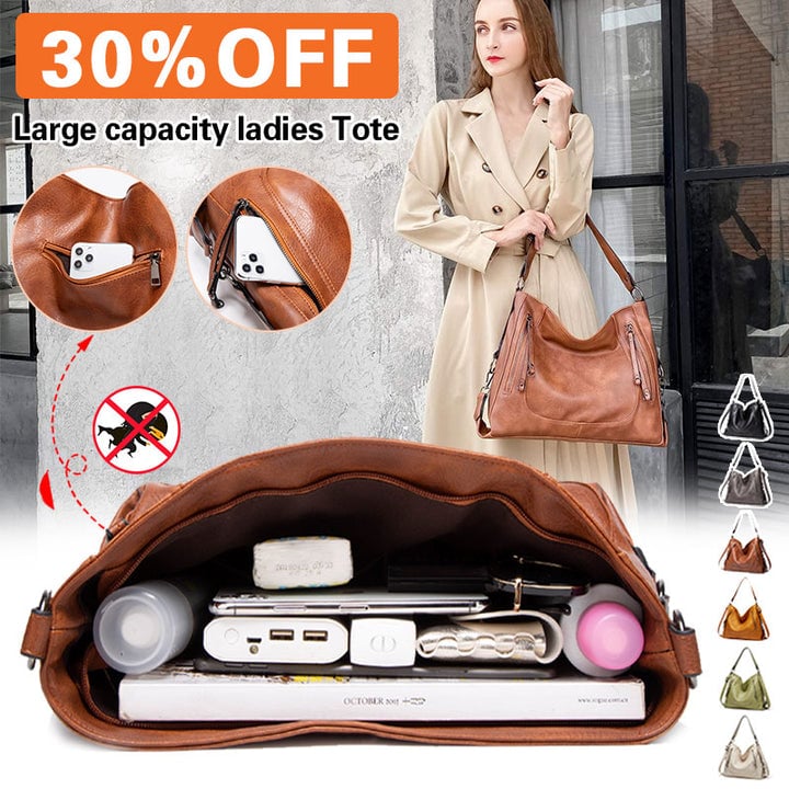 Multifunctional Ladies Leather Handbag