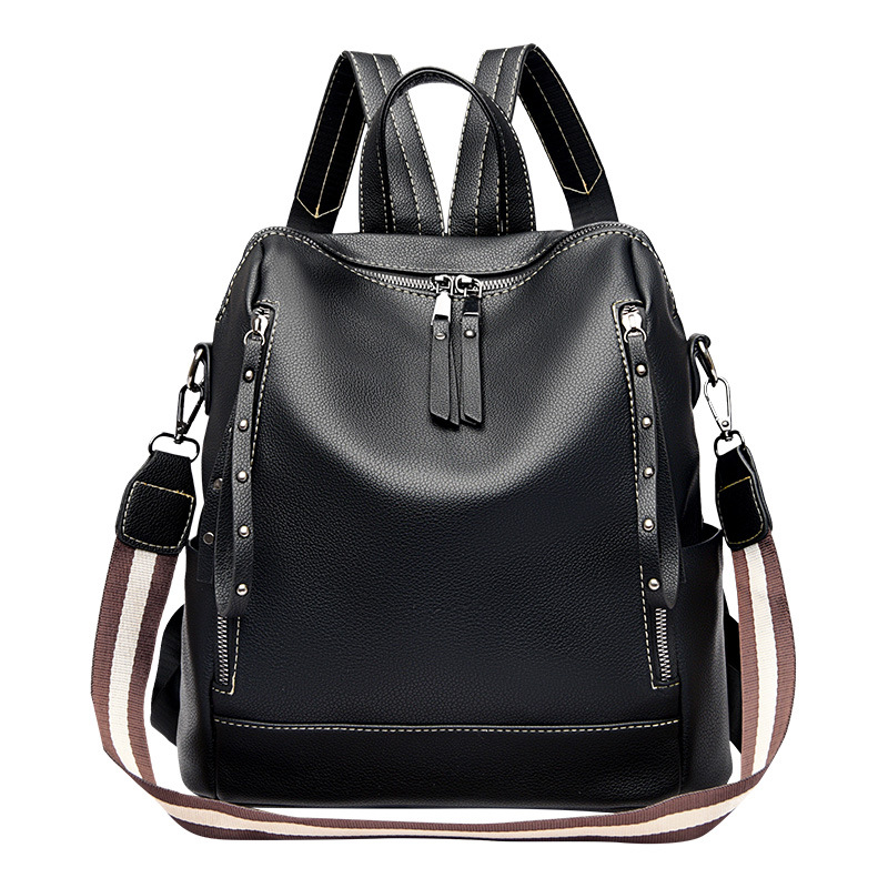 Soft Leather Ladies Travel Backpack