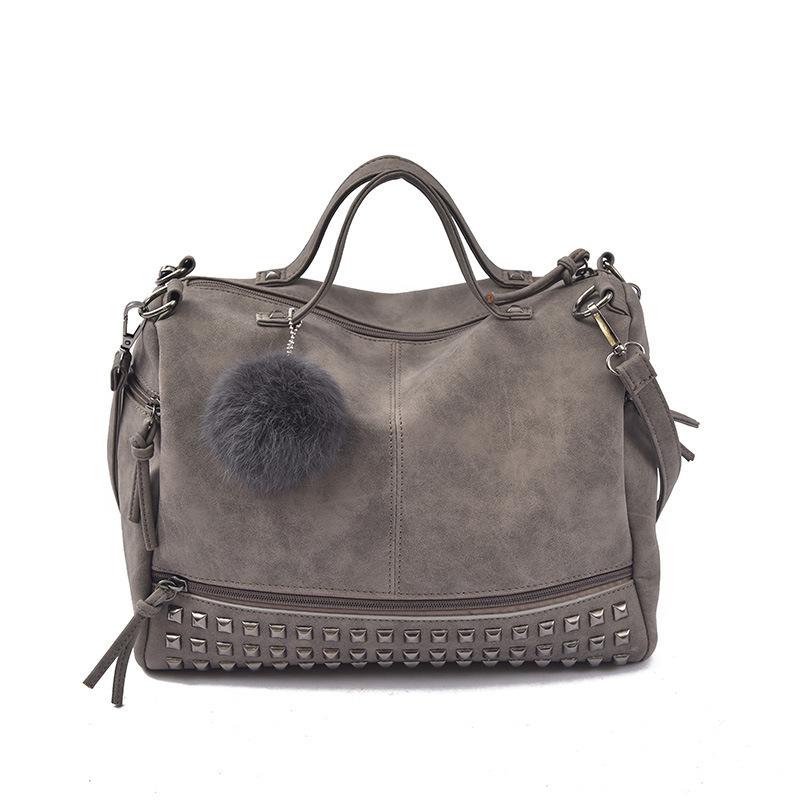 Ladies retro PU leather messenger bag