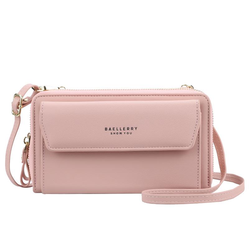 Women 12 Card Slots Large Capacity Phone Bag Crossbody Bag