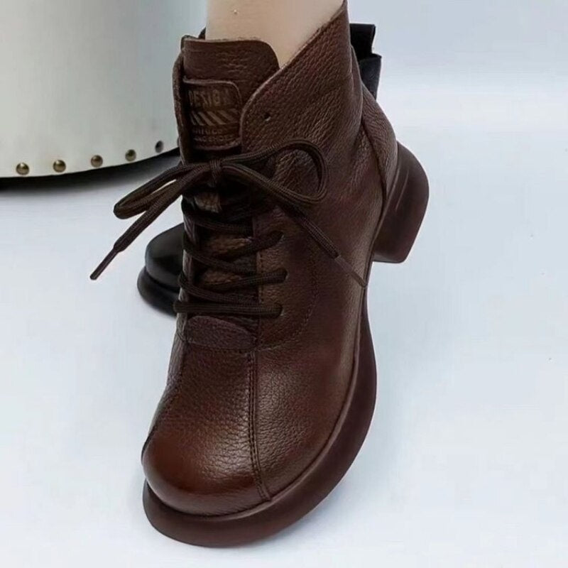 Botas gruesas para mujer