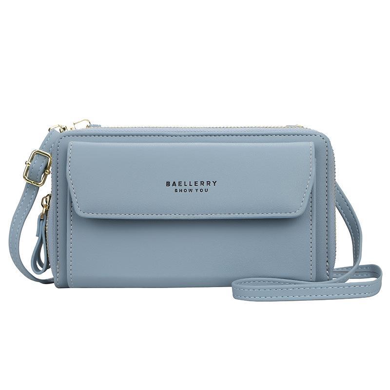 Women 12 Card Slots Large Capacity Phone Bag Crossbody Bag