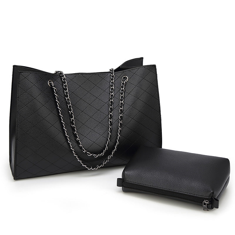 Rhinestone Women's Large Capacity Double Bags