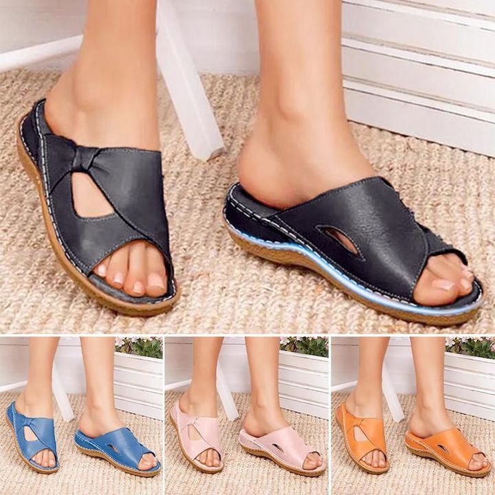 Zapatos para caminar de mujer Sandalias ortopédicas para caminar