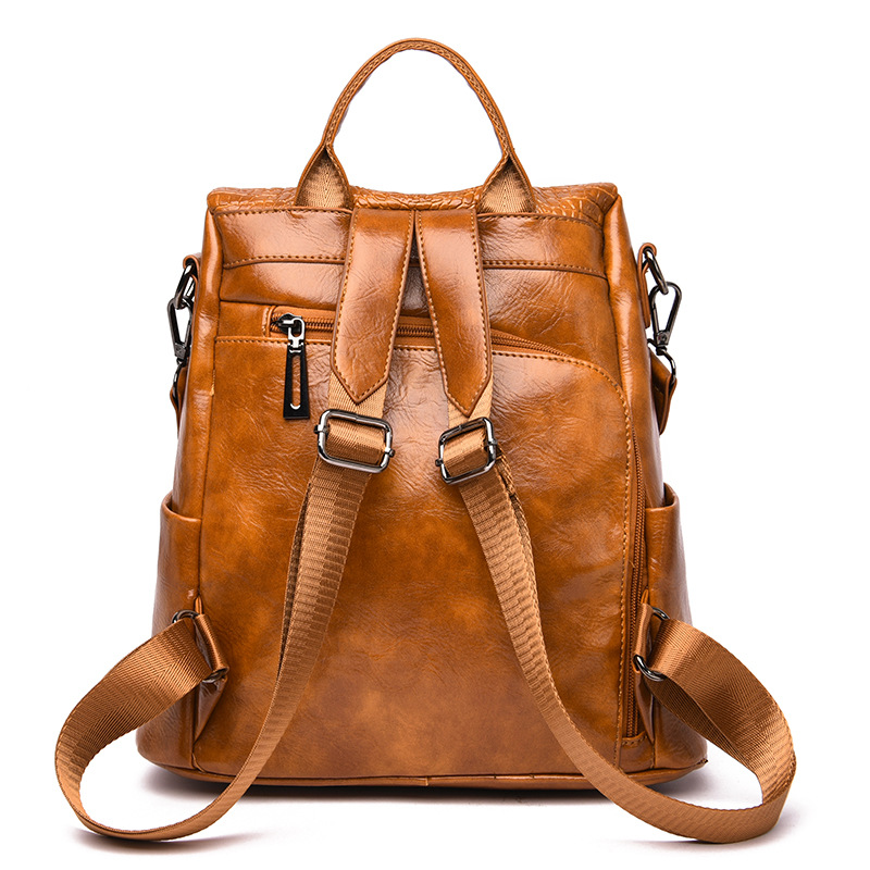Women Backpack Shoulder Bag PU Leather Travel bag