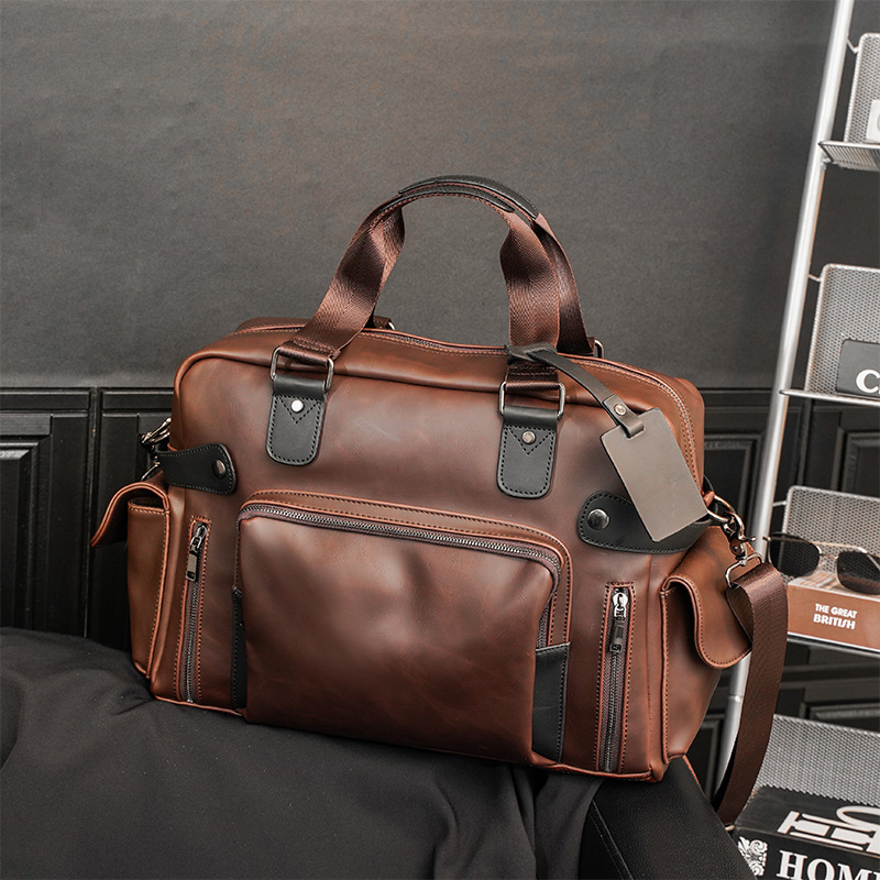 New Trendy Men's Retro Casual Shoulder Crossbody Bag