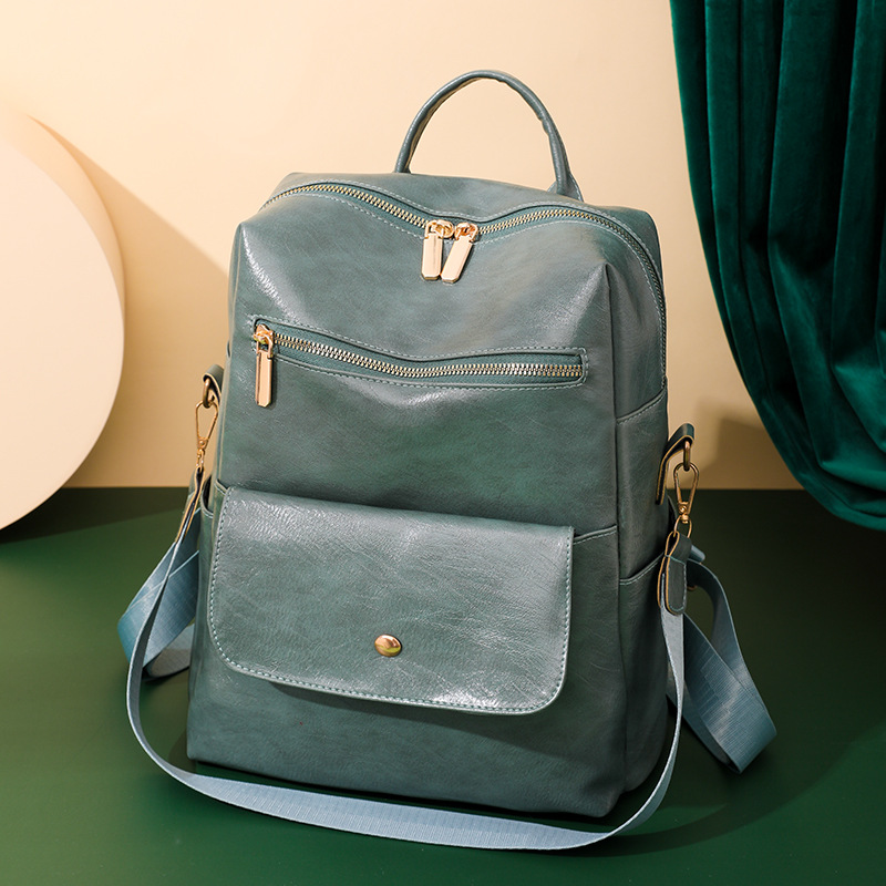 Ladies Double Shoulder Light Leisure Travel Backpack