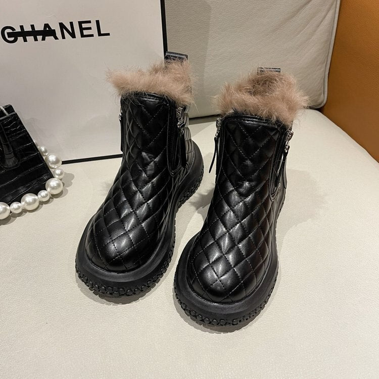 Botas Marron Pelitos