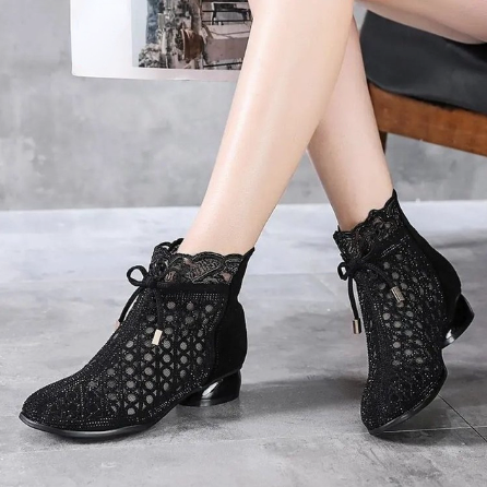 Botines Elegancia Bordado