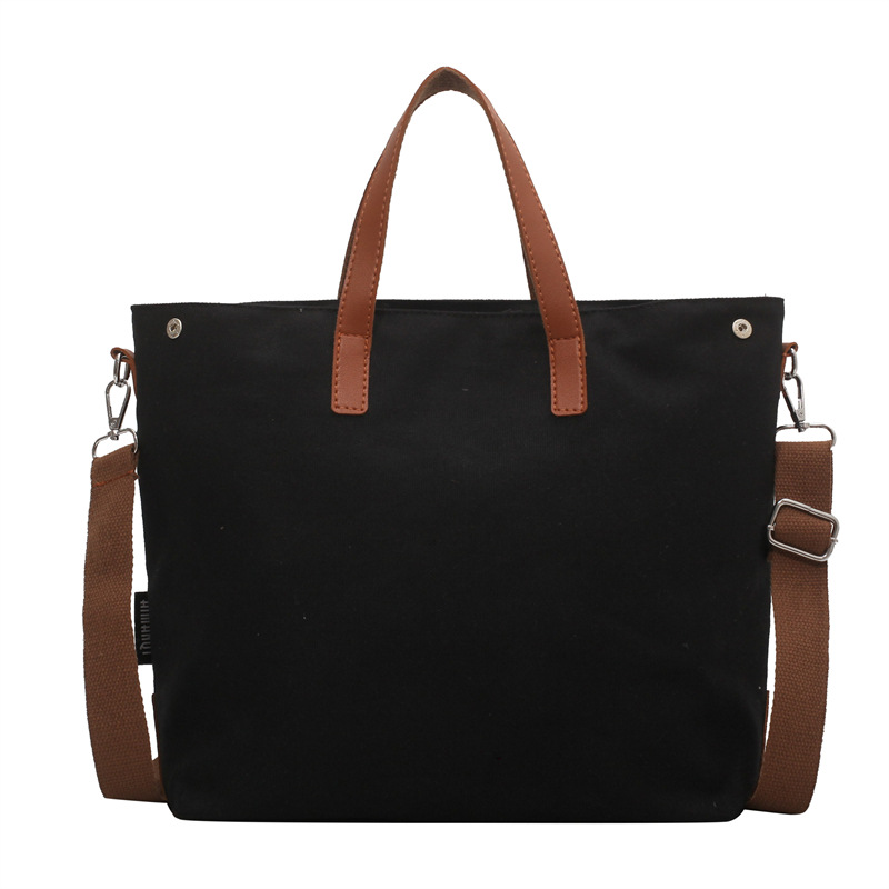 2023 New Retro Large-capacity Canvas Tote Bag