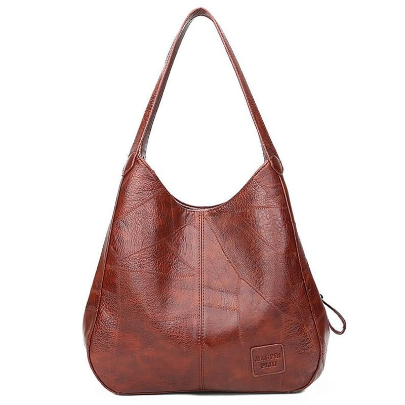 Retro Soft Leather Wild Tote Bag