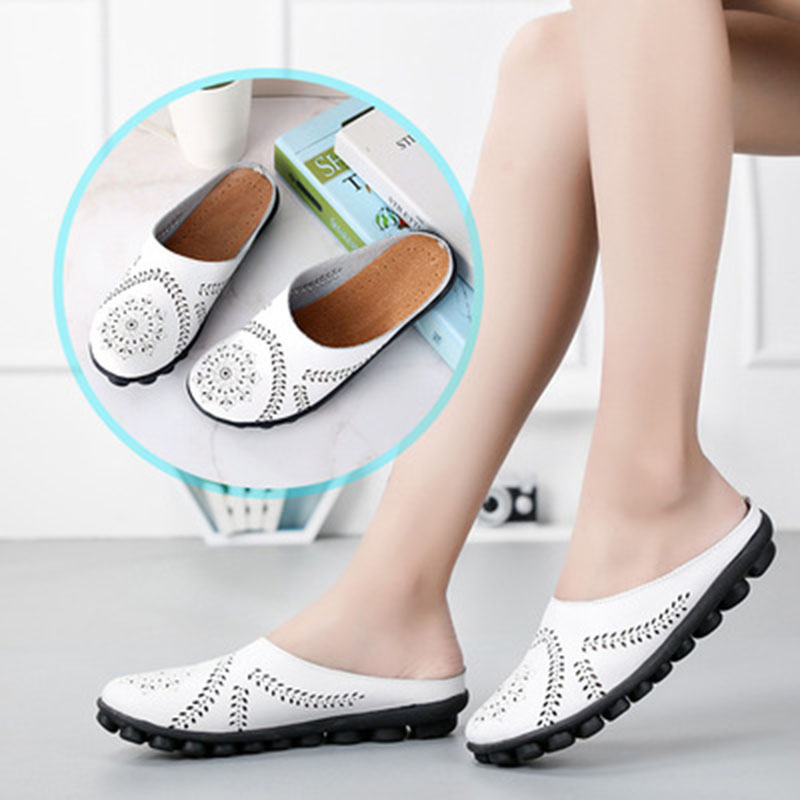 Mocasines de piel con plantilla blanda