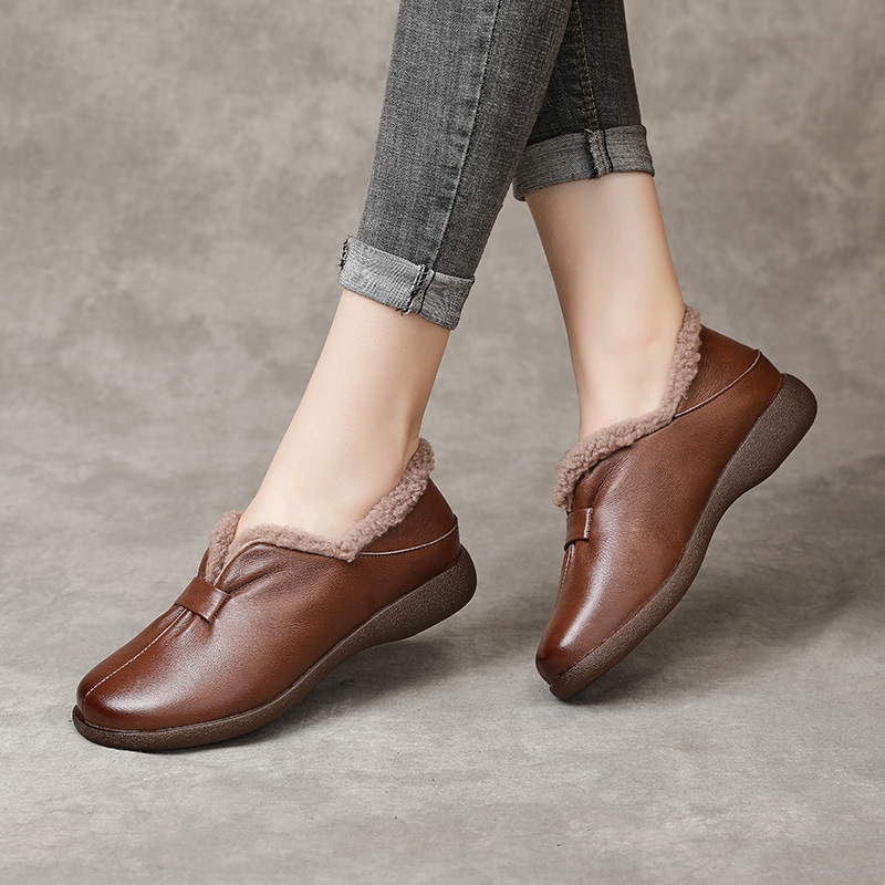 2021 Nuevos zapatos de lana de invierno