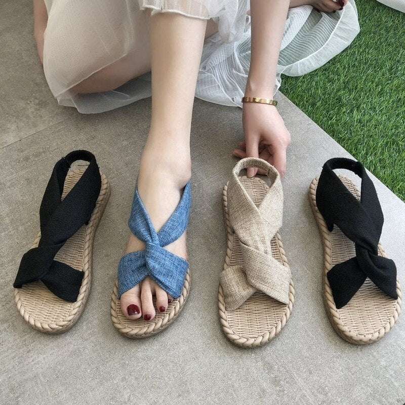 Sandalias estilo romano para Mujer