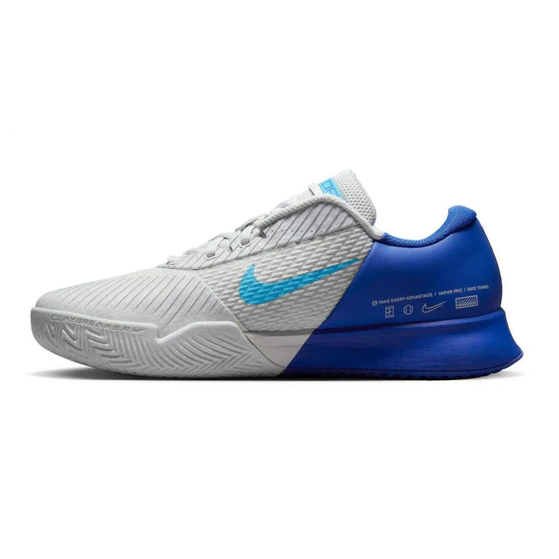 Zapatos de hombre Nike Zoom Vapor Pro 2 Clay - photon dust/white/game royal