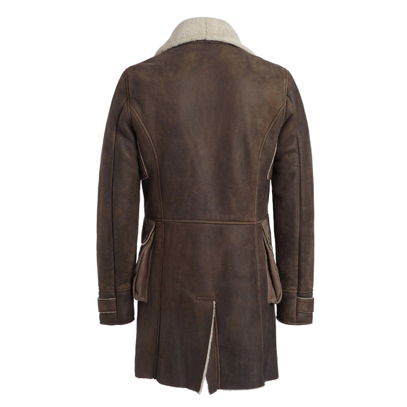 Ultimate Bane Replica Shearling Coat