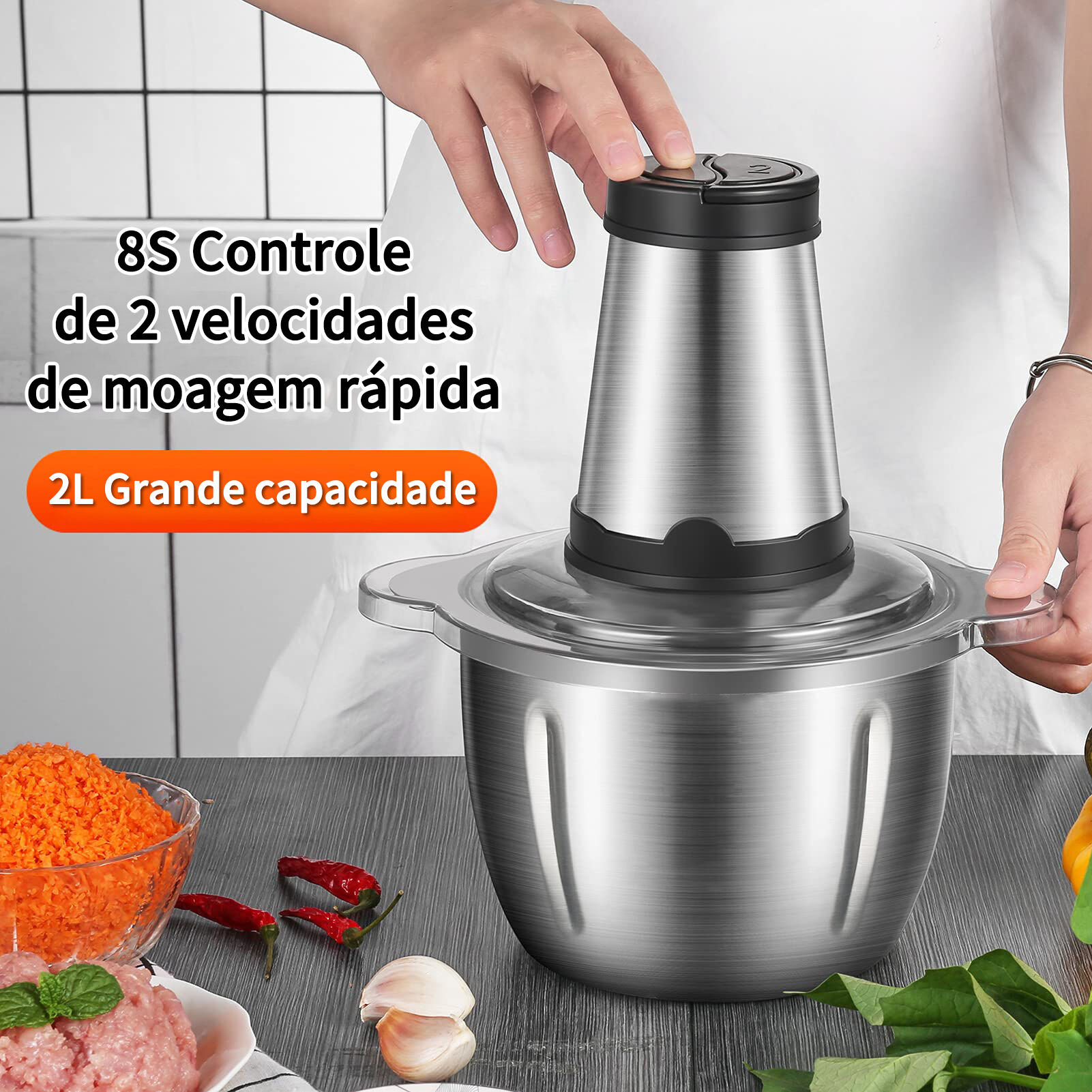 Moedor de Carne Elétrico