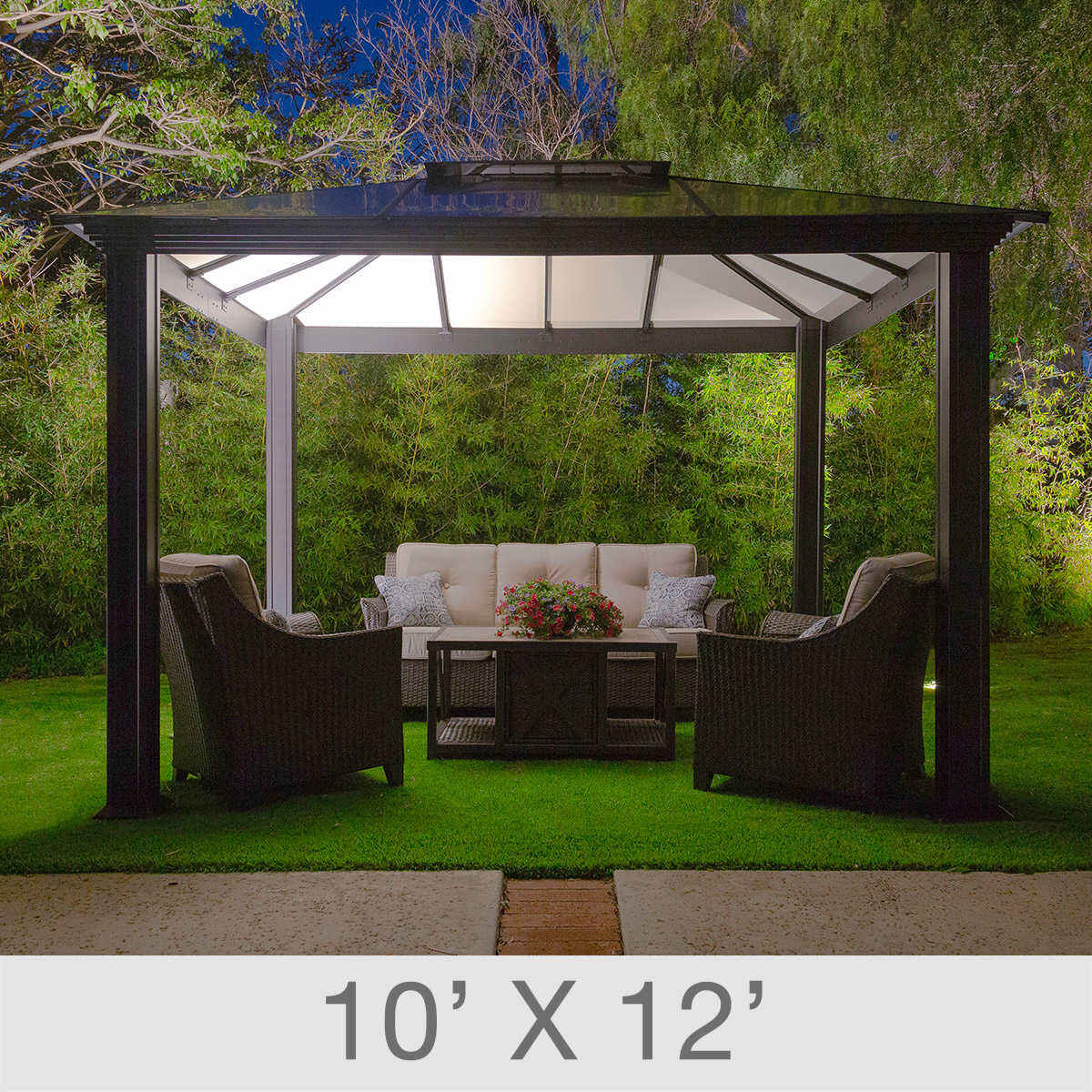 Gazebo de Alumínio Paragon Santa Monica