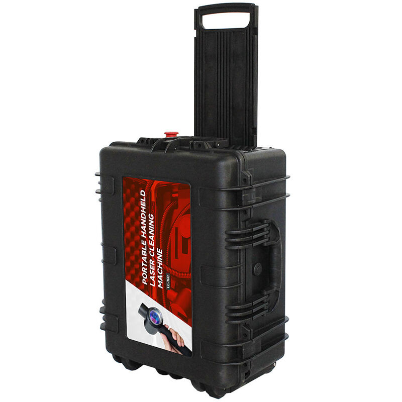 Máquina portátil de limpieza y pulido láser