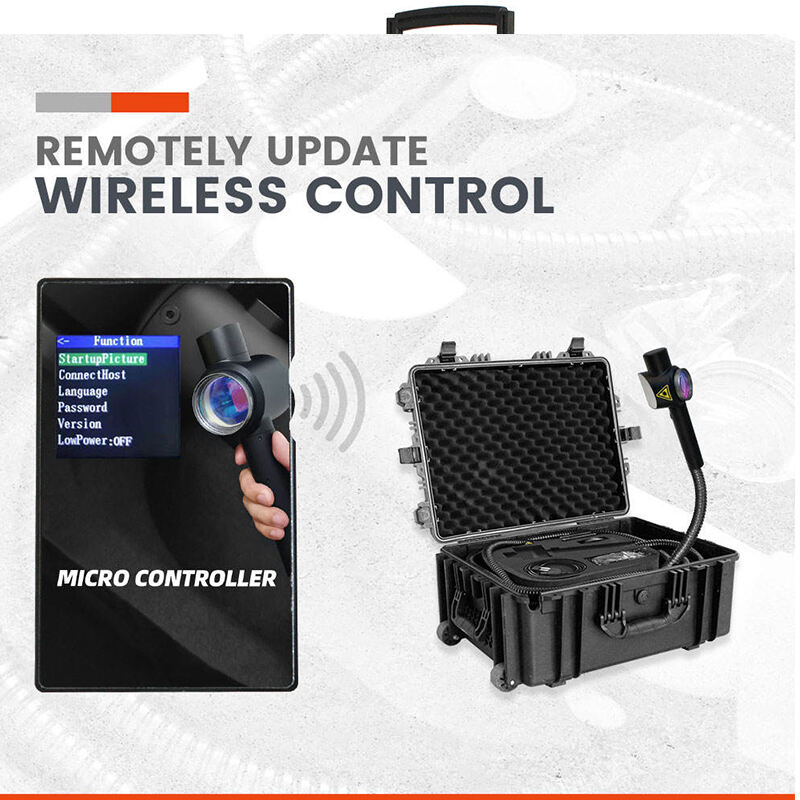 Máquina portátil de limpieza y pulido láser