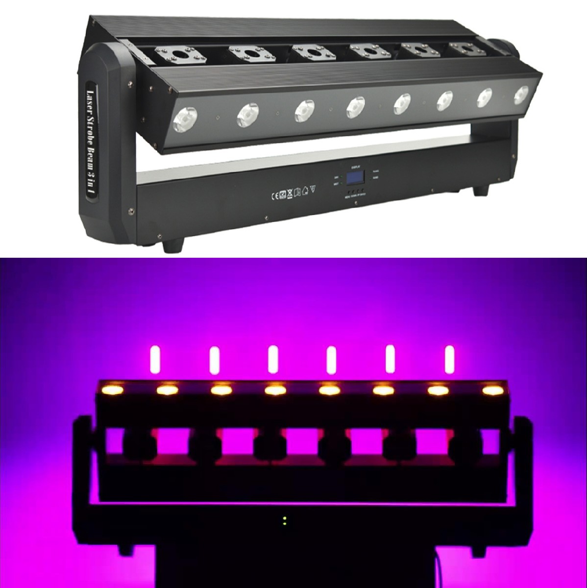 💥Casi agotado🔥Haz de luz LED para escenario profesional