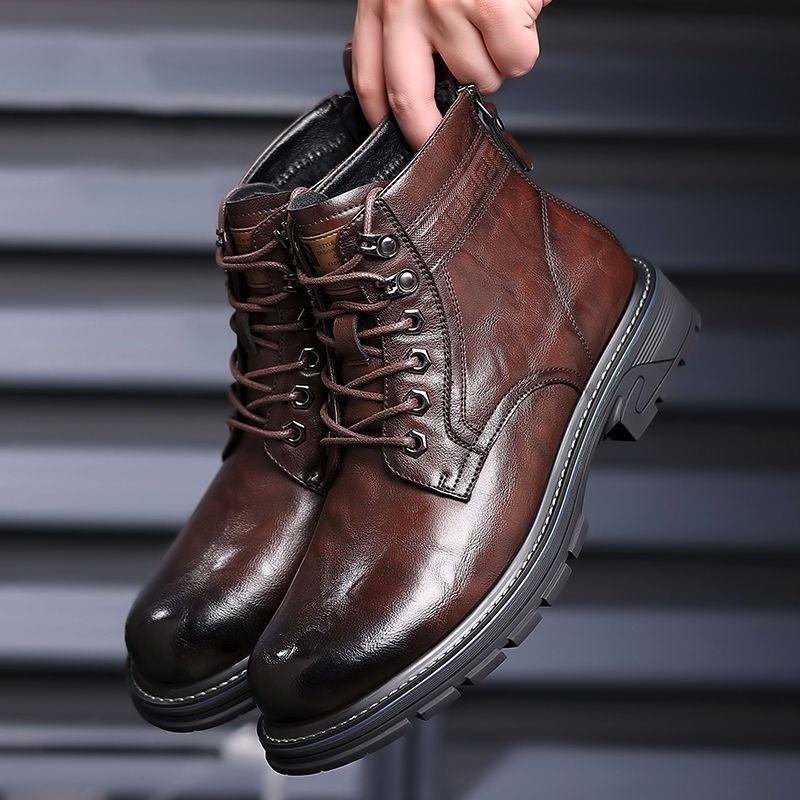 2023 winter fashion men's boots