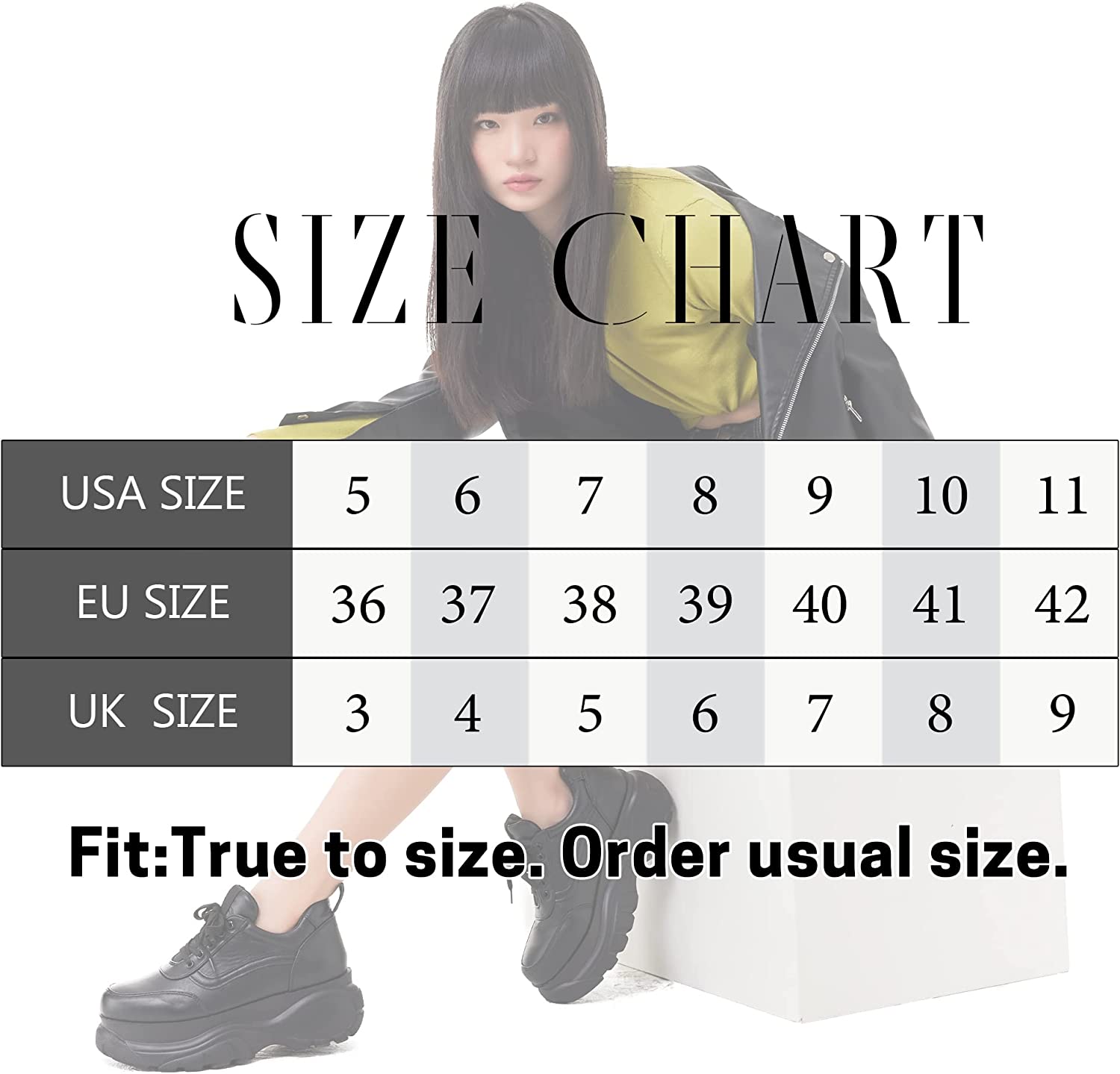 READYSALTED Platform Sneakers for Women Fashion Chunky Sneakers Casual Lace Up Walking Sneakers