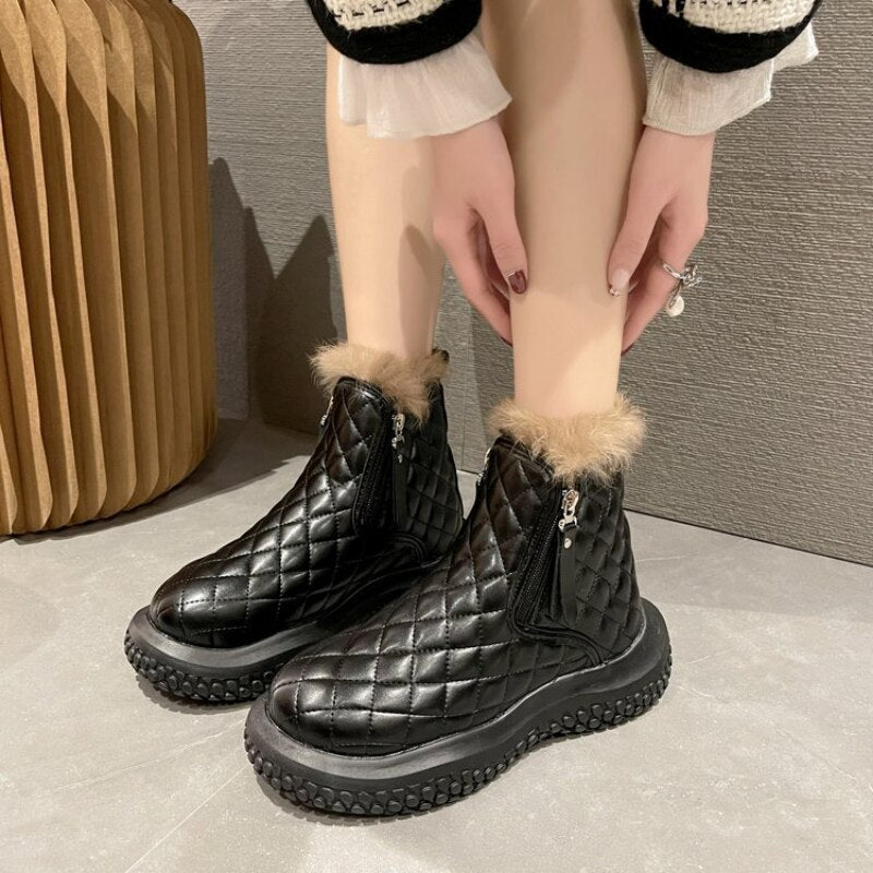 Botas Marron Pelitos