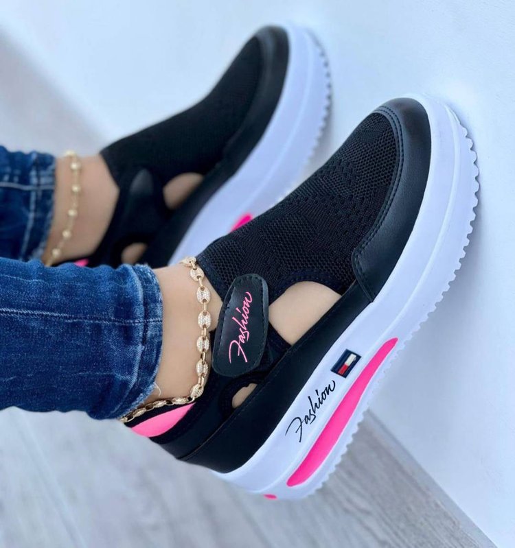 Zapatillas de deporte de primavera 2023 para mujer, zapatos deportivos informales transpirables