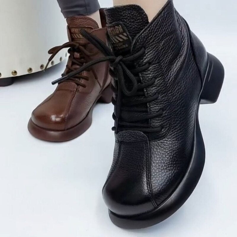 Botas gruesas para mujer
