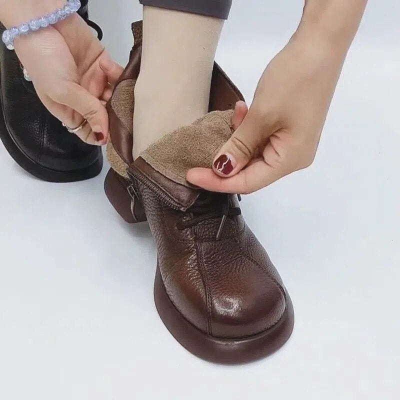 Botas gruesas para mujer