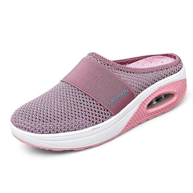 Zapatos para caminar sin cordones con colchón de aire Zapatos