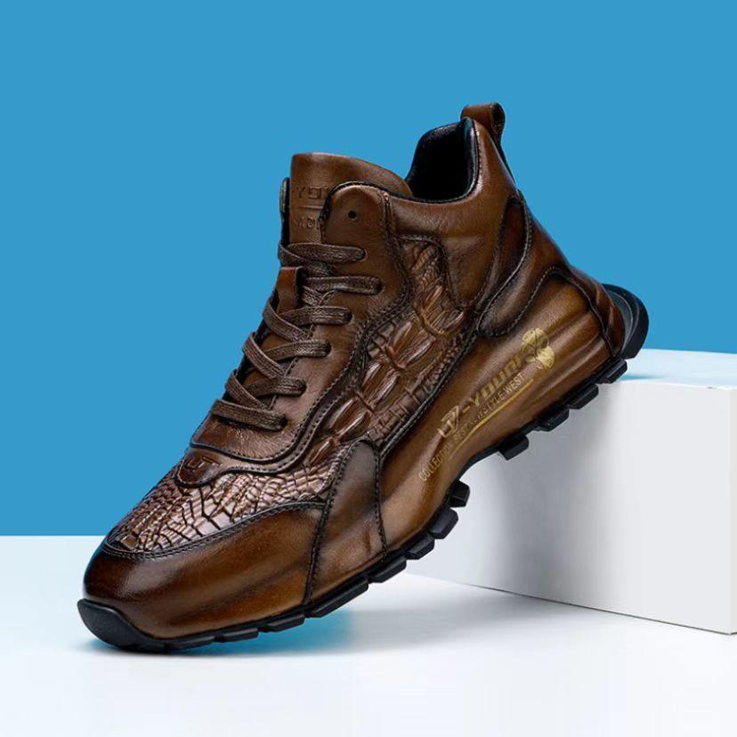 2022 pure cowhide casual sports shoes