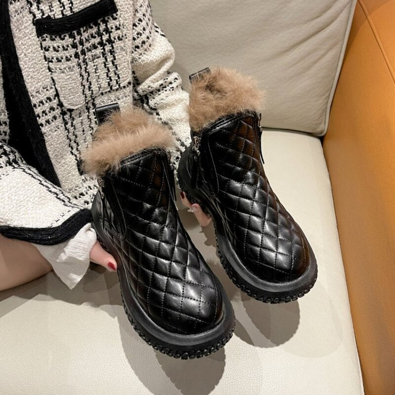 Botas Marron Pelitos