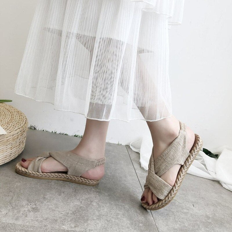 Sandalias estilo romano para Mujer