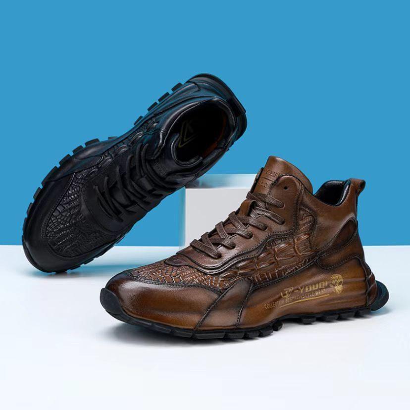 2022 pure cowhide casual sports shoes