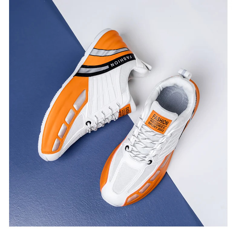 Zapatillas de deporte de cuero transpirable para hombres (gran venta💥)